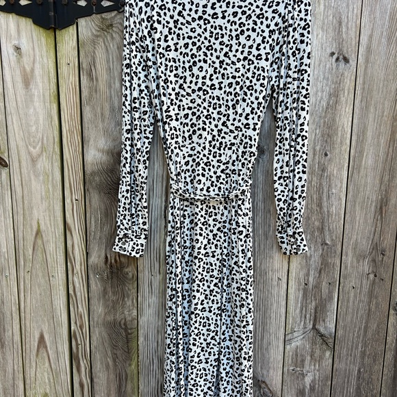 ANN TAYLOR LOFT Leopard Print Midi Shirt Women’s Dress Women’s 6 NWT NEW - Picture 13 of 14